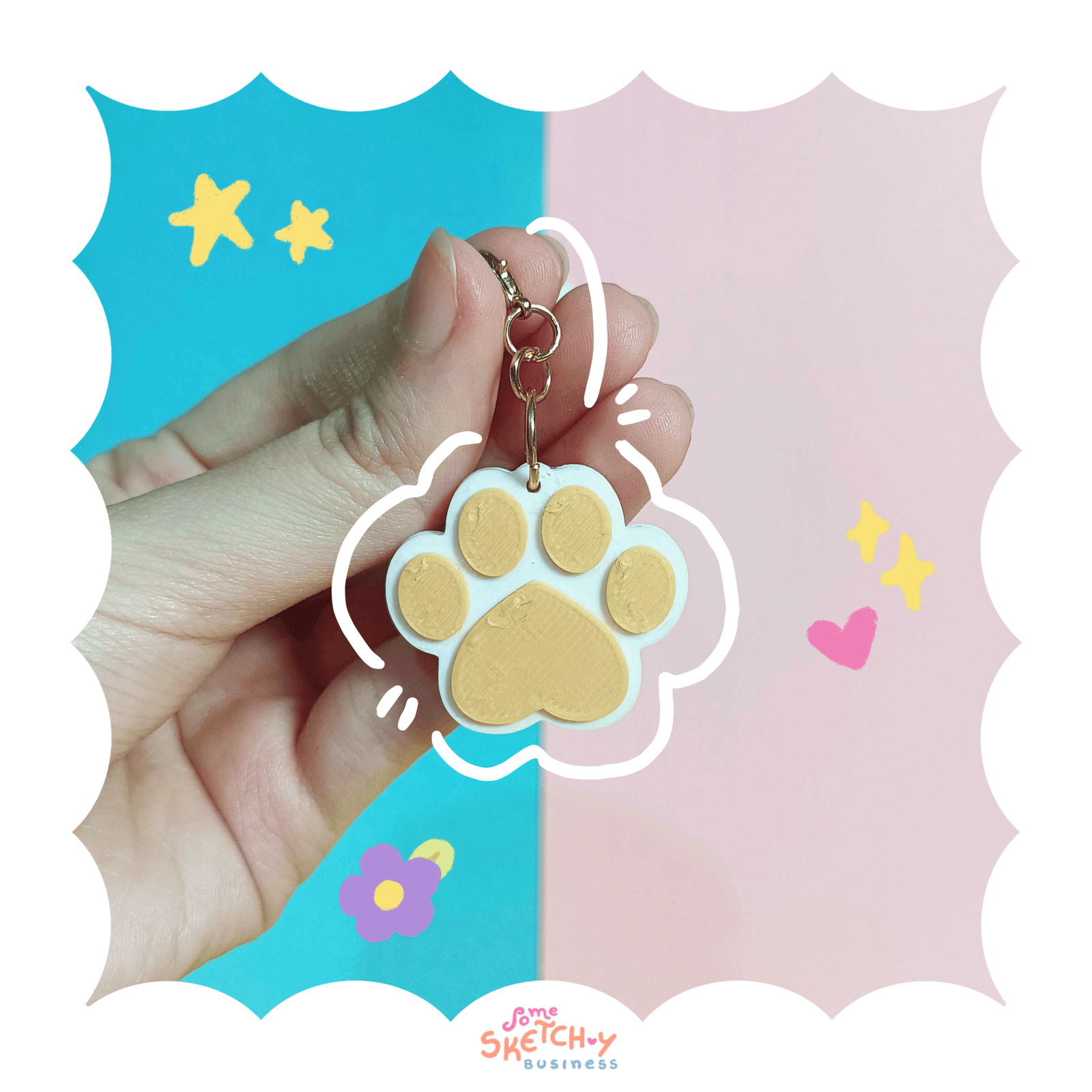 Keychain Pata | Keychain ou Phone Charm