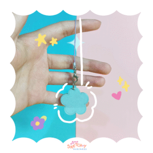 Keychain Flor | Keychain ou Phone Charm