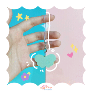 Keychain Asas | Keychain ou Phone Charm