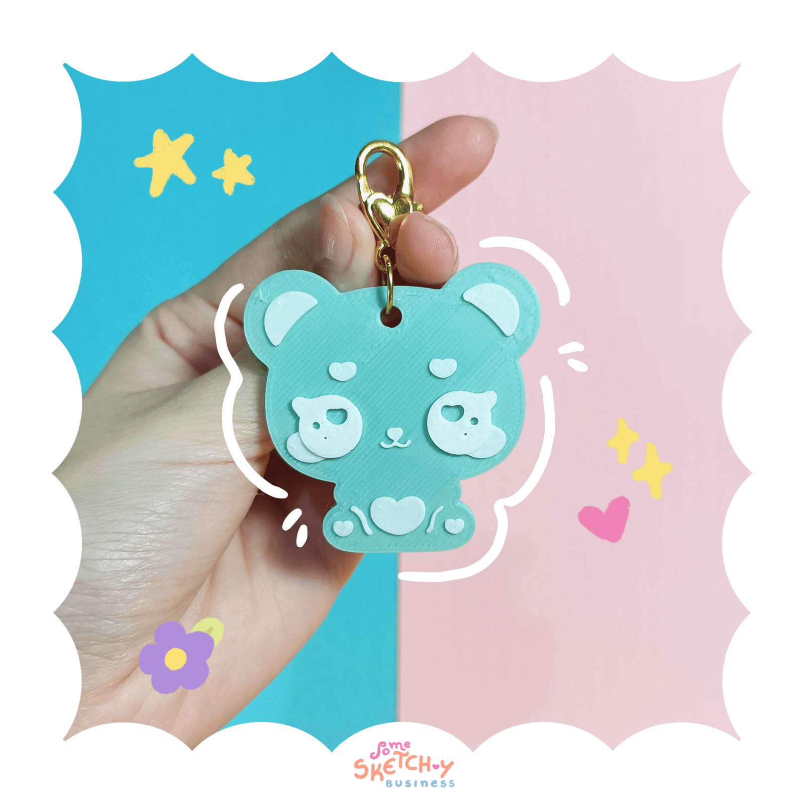 Keychain Poopoo Ursinho