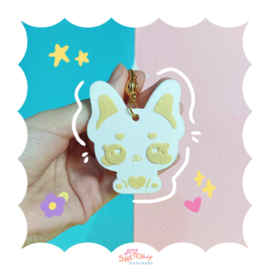 Keychain Poopoo Bulldog Francês