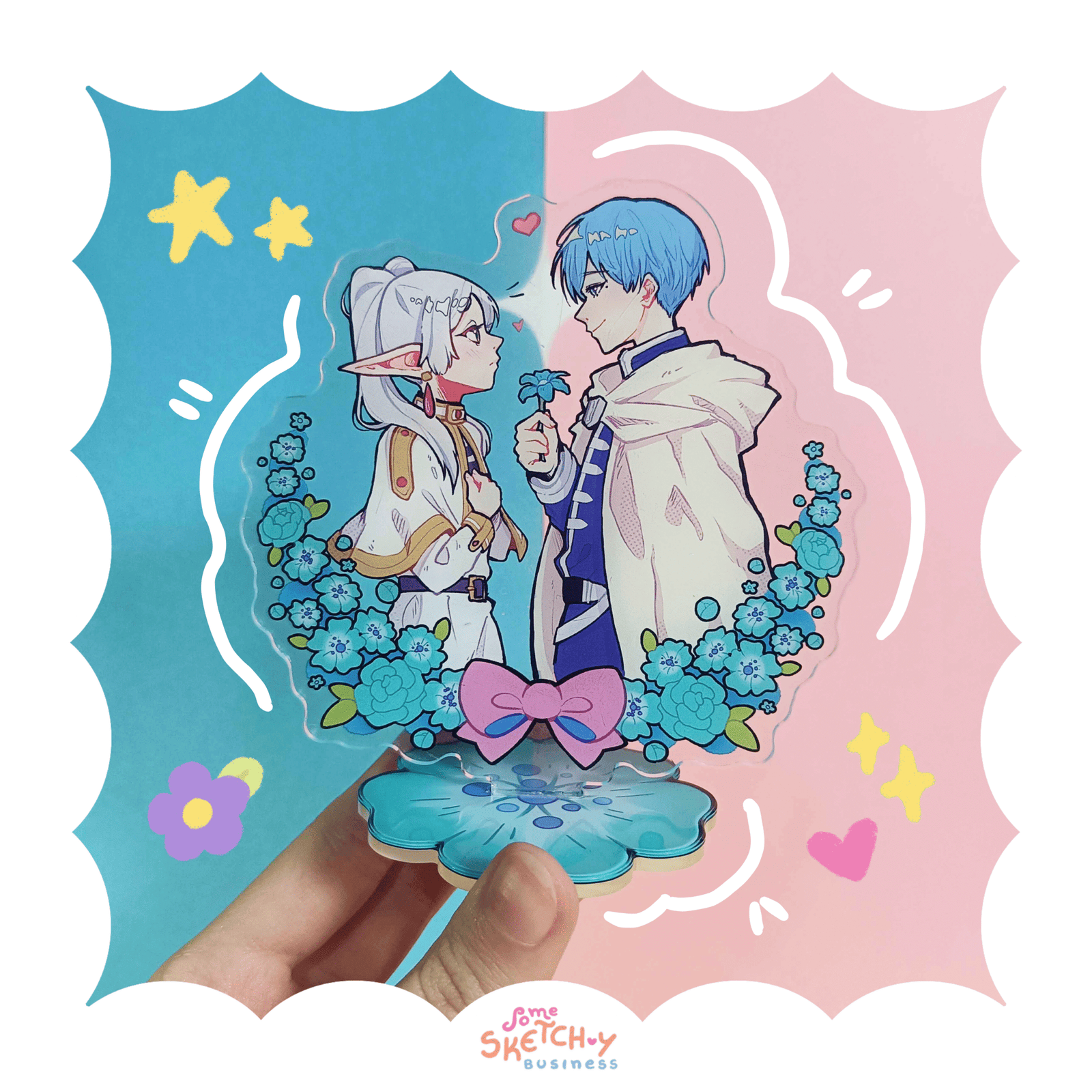 Frieren & Himmel Standee